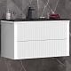 Opadiris Мебель для ванной Рубинно 90 подвесная белая/антрацит – картинка-19